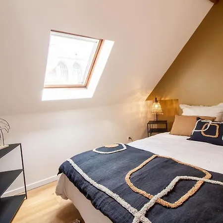 Appt Cosy Coeur Historique+park, 5mn Gare Lejlighed